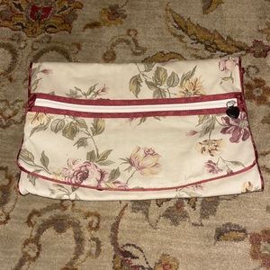 Brighton Floral Bath Storage in Cream and Pink